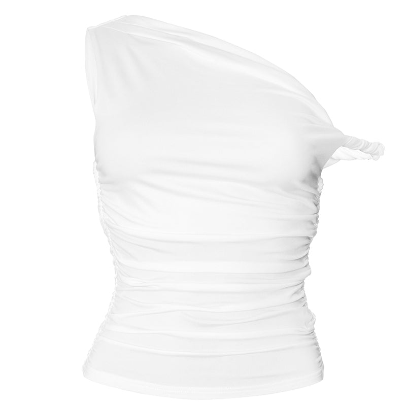 TUNIC ELESANT RUCHED RECK TOP