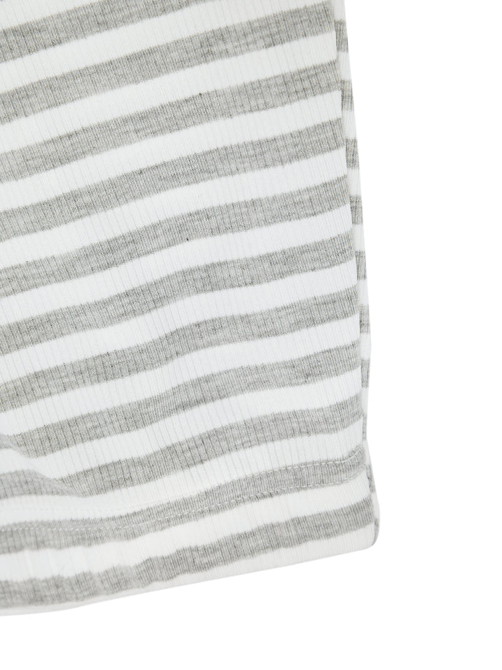 Casual Striped Long Women Skirt