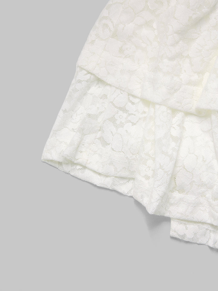 A Line Boho Layered Ruched Mini Women Skirt