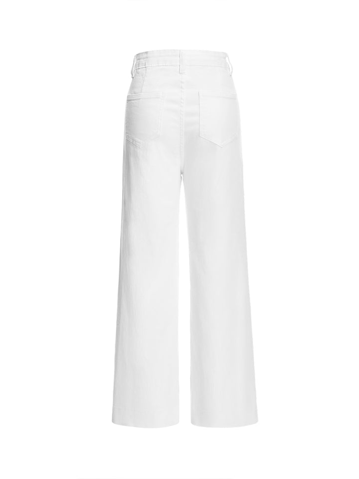 Flared Casual Long Women Jeans