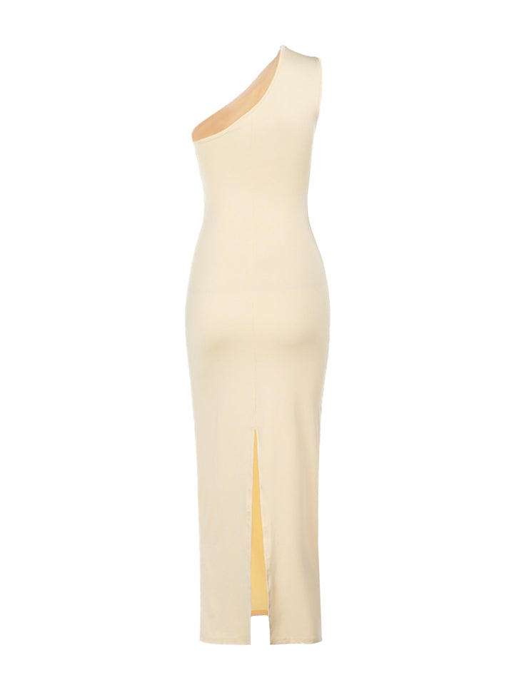 Túnica elegante Vestido de mujeres maxi asimétricas rocked