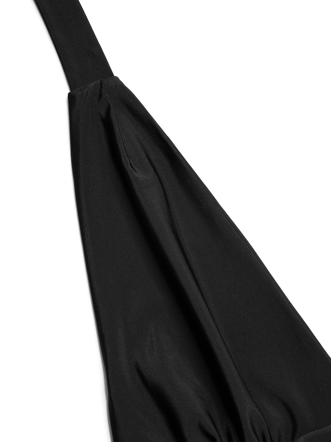 Backless Jersey Plunge Neck Sleeveless A Line Mini Women Dress