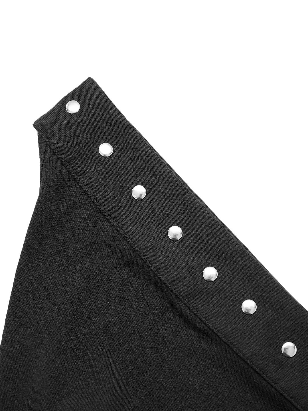 Castre de tachuelas casuales con cuello sin mangas femeninos con tachuelas y camis Camis