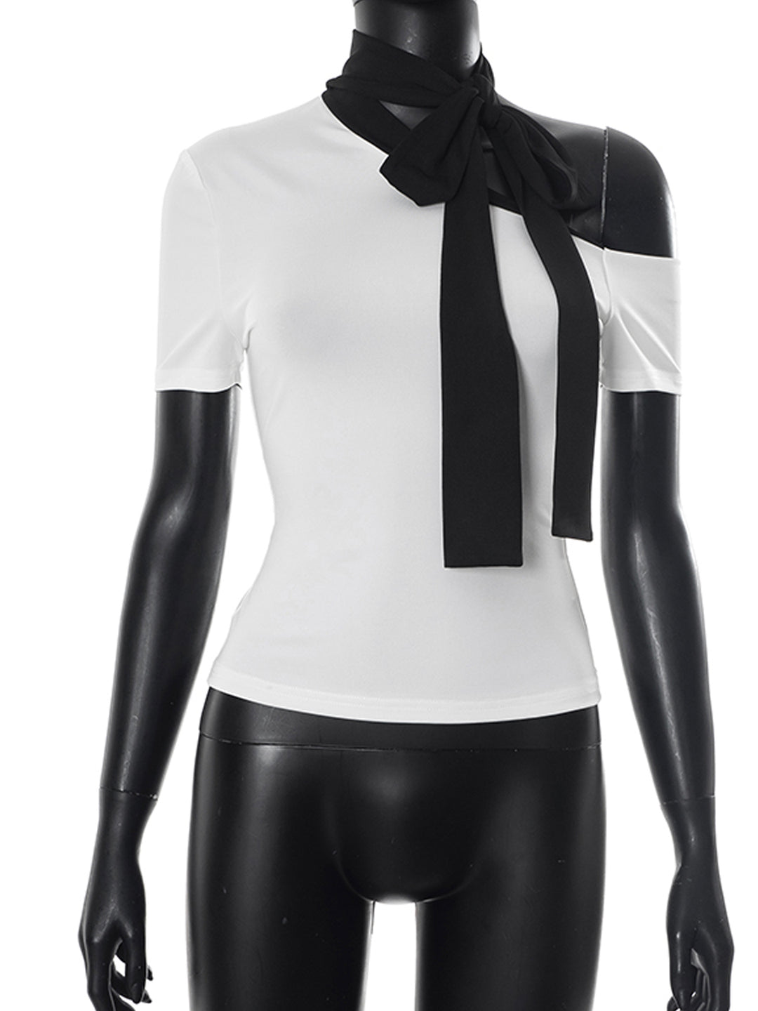 TUNIC COLORBLOCK NESYSTEMETRICAL NECK TOP
