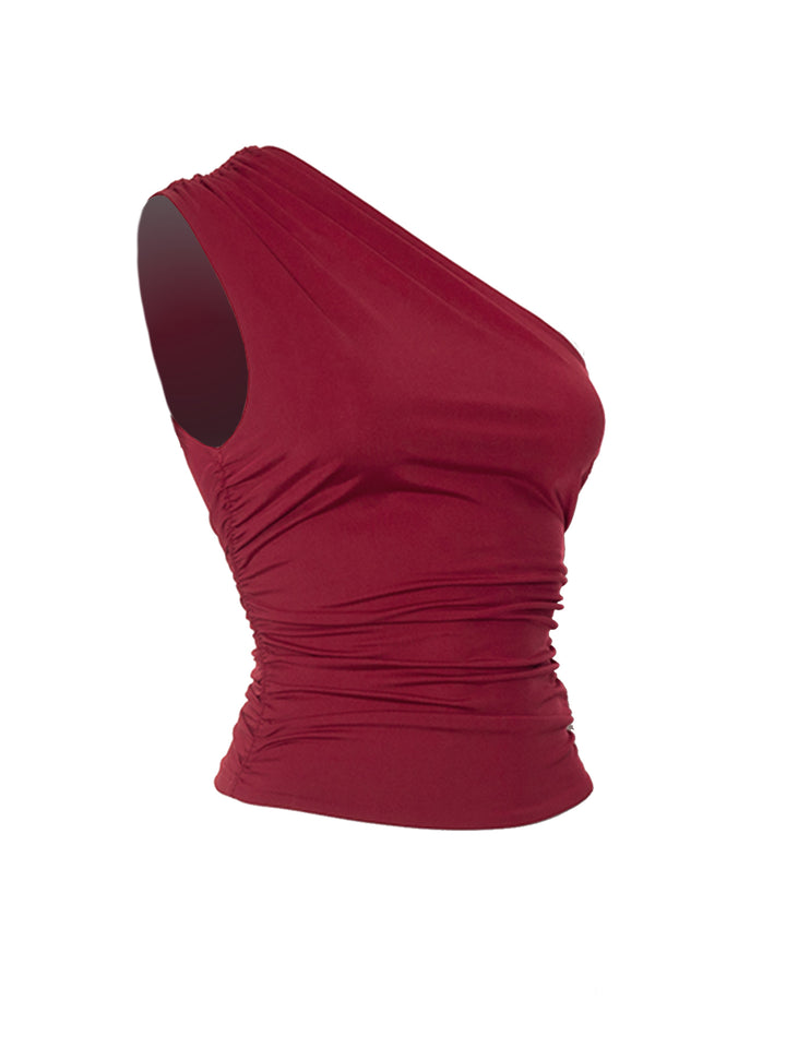 TUNIC ELESANT RUCHED RECK TOP