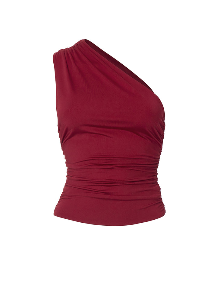 TUNIC ELESANT RUCHED RECK TOP