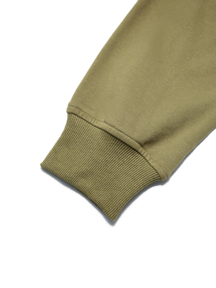 Sweins de manga larga de cuello liso casual