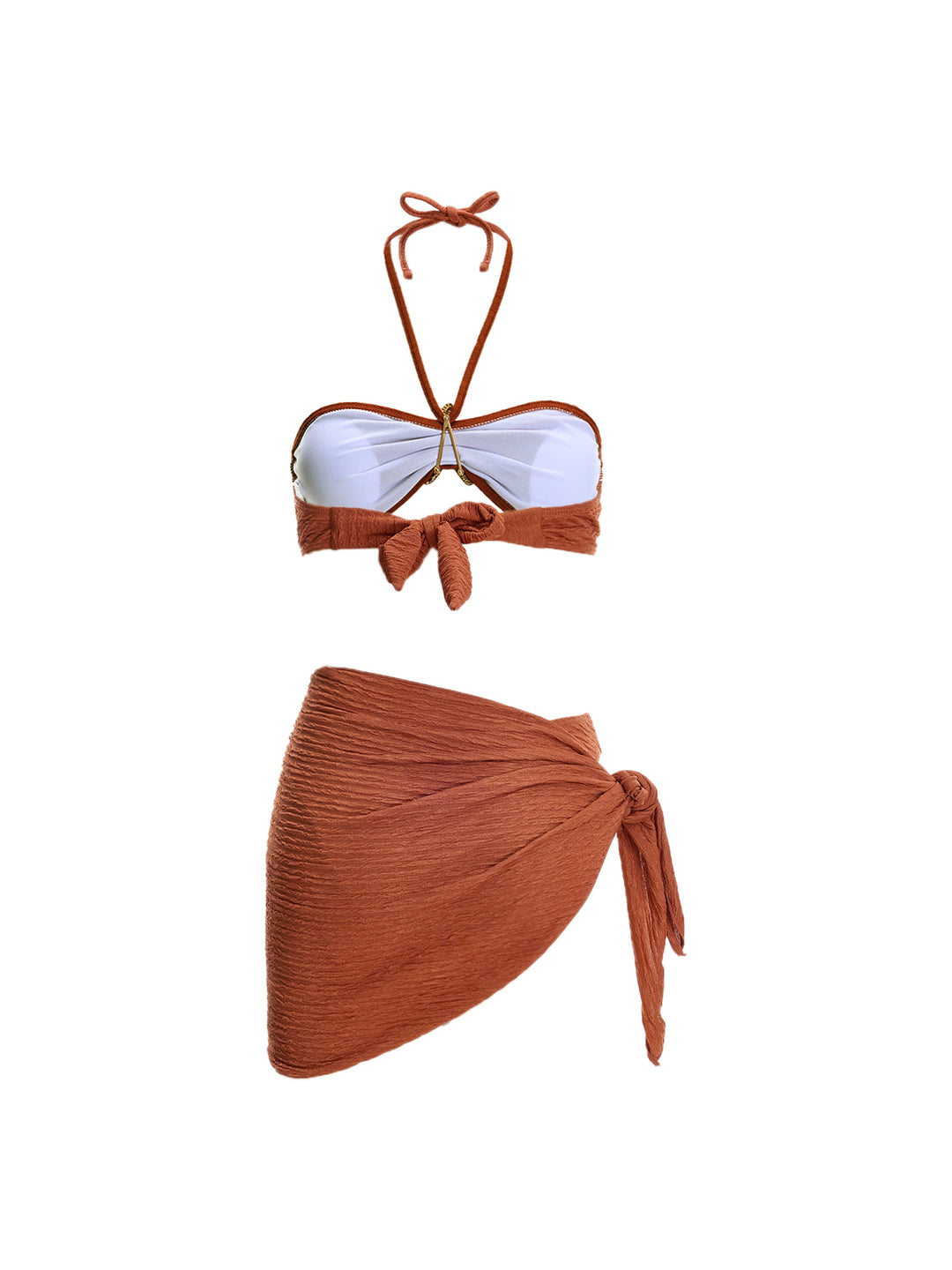 Boho Bralette Wrap Halter Micro Crop Women Bikini مجموعات