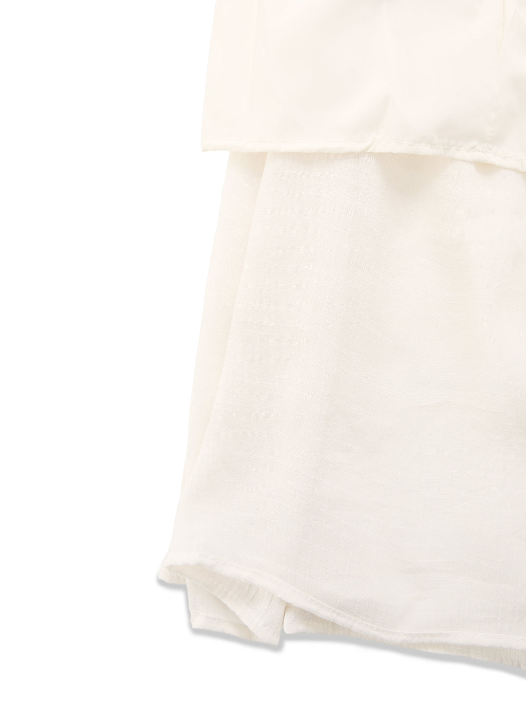 خط بوهو مطوي Maxi Skirt